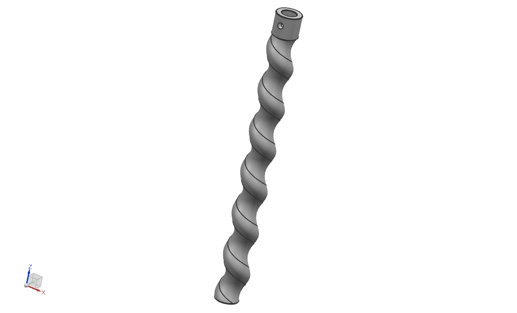 Conveying screw 2L6 D49,2 S=89L