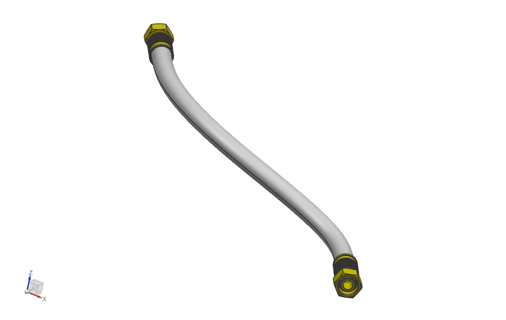 Tubo flexible hidr. 25x900; 30S; 30S; 4SH