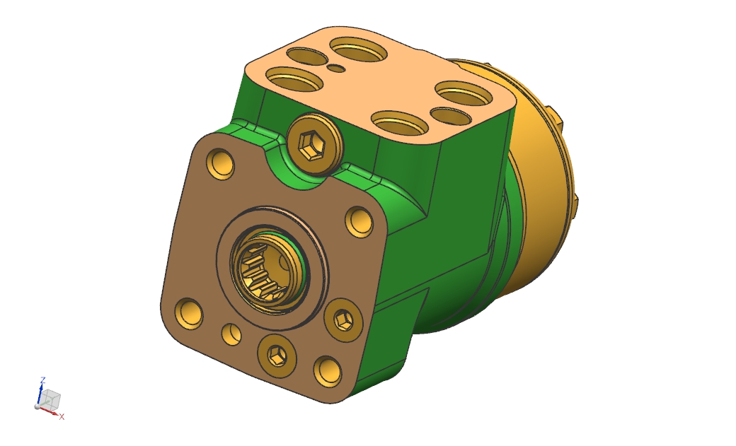Hydr. motor Hydr. motor